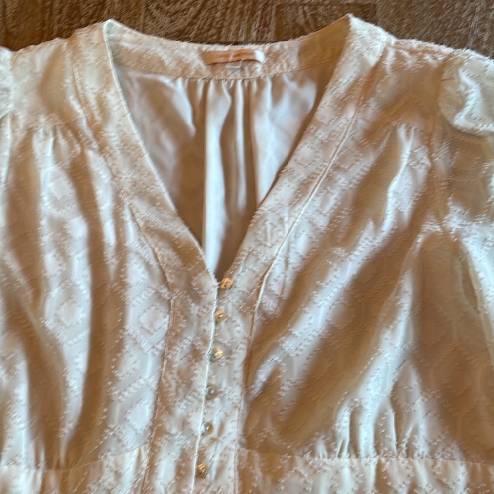 Skies are blue woman’s knee length dress